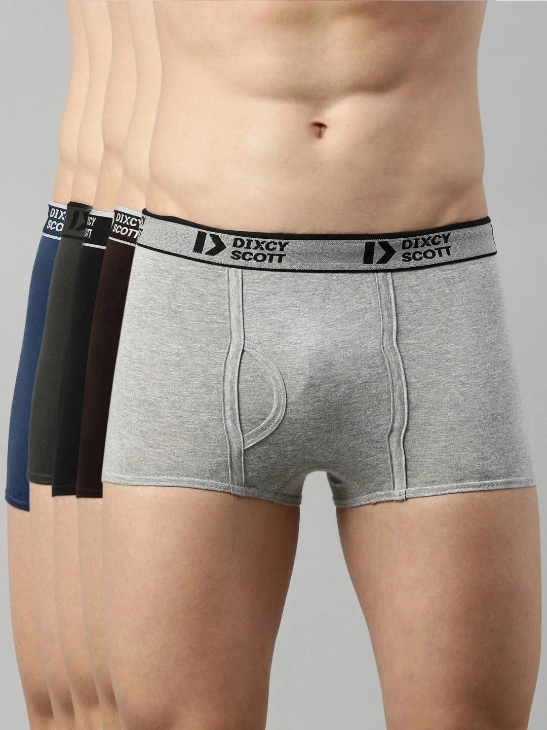 dixcy scott originals Pack of 5 Solid Men Trunk-picture-11