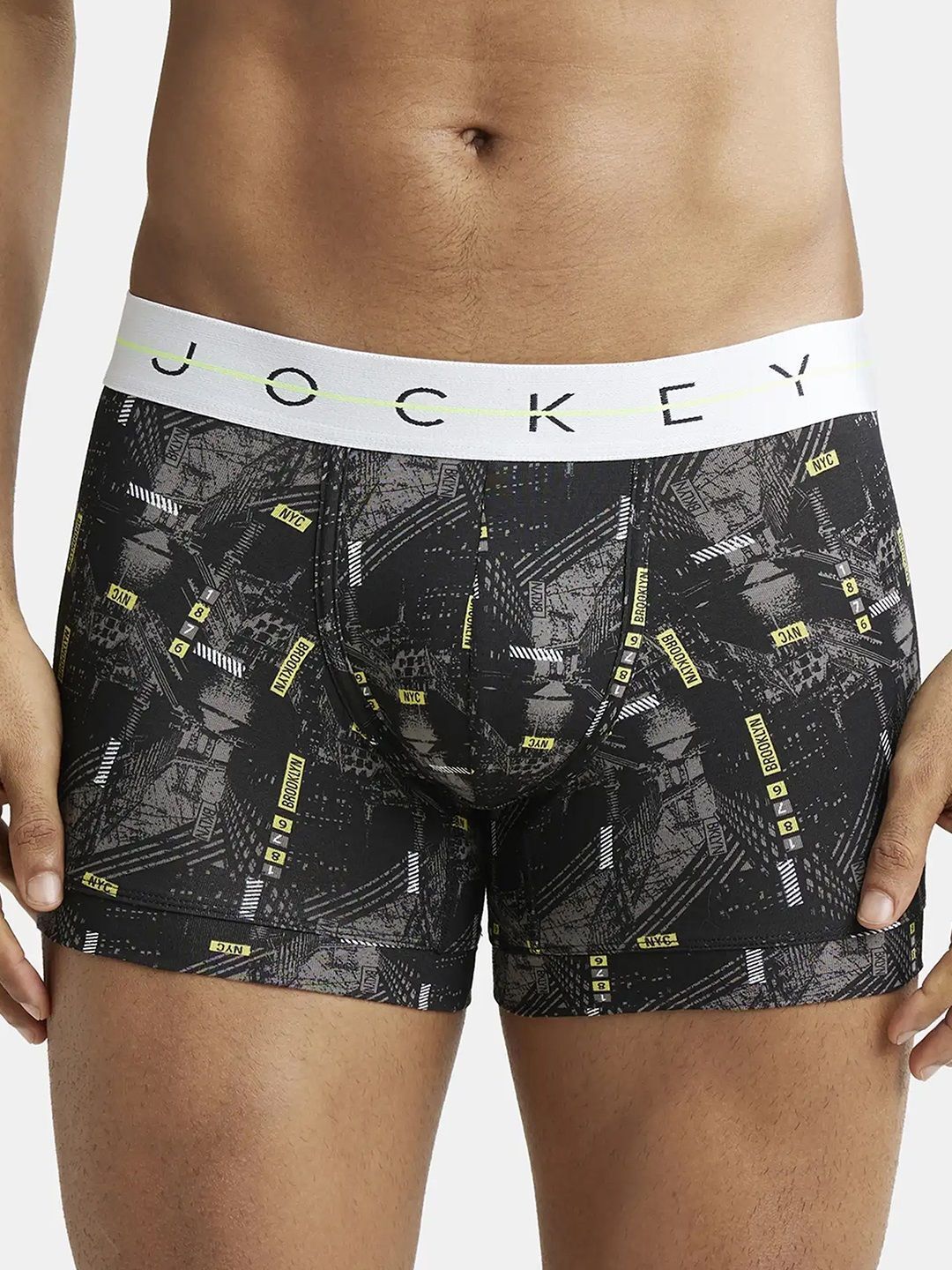 NY02 Printed Men Trunk