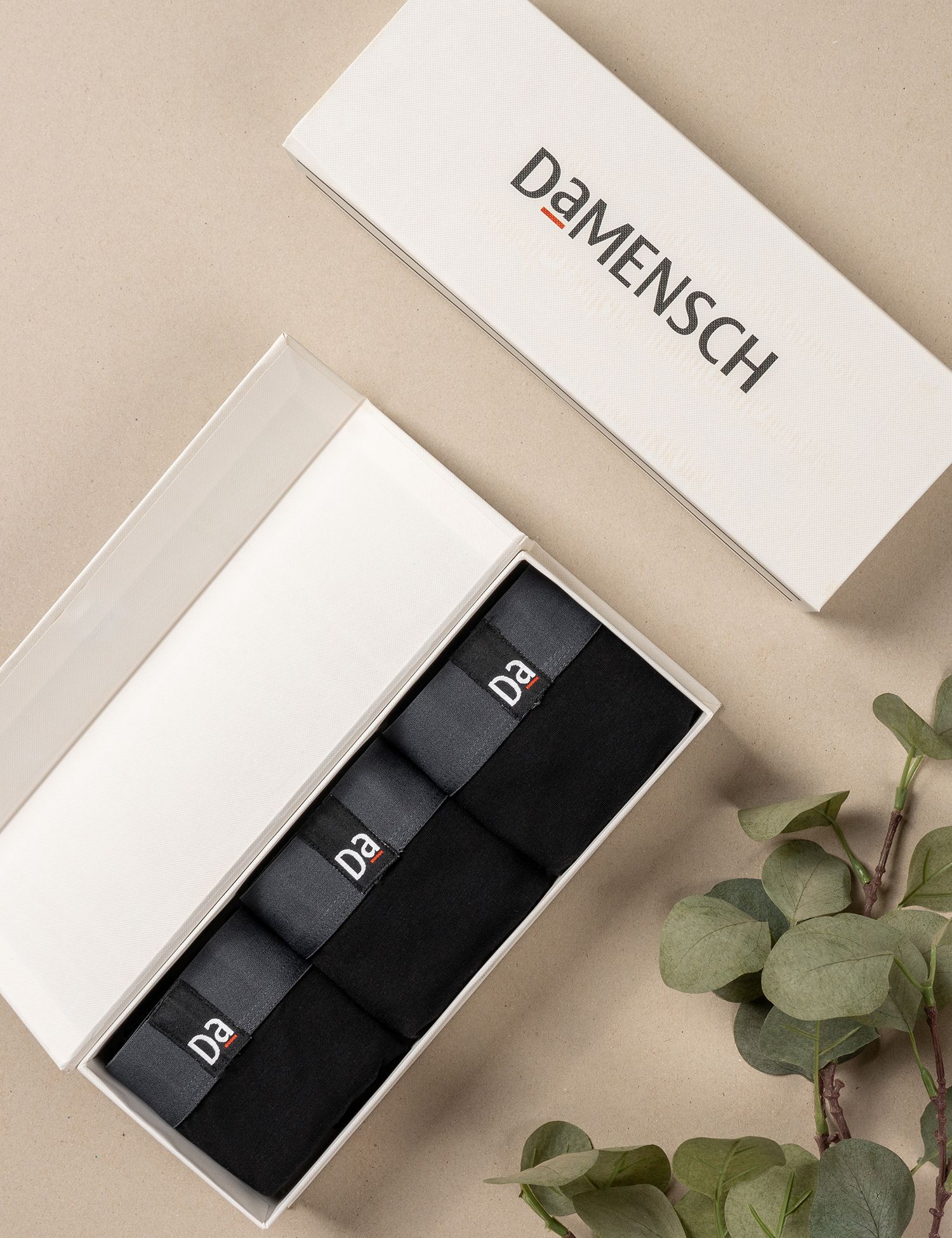 damensch Pack of 3 Deo-Soft Deodorizing Anti-Bacterial Solid Men Trunk-picture-19