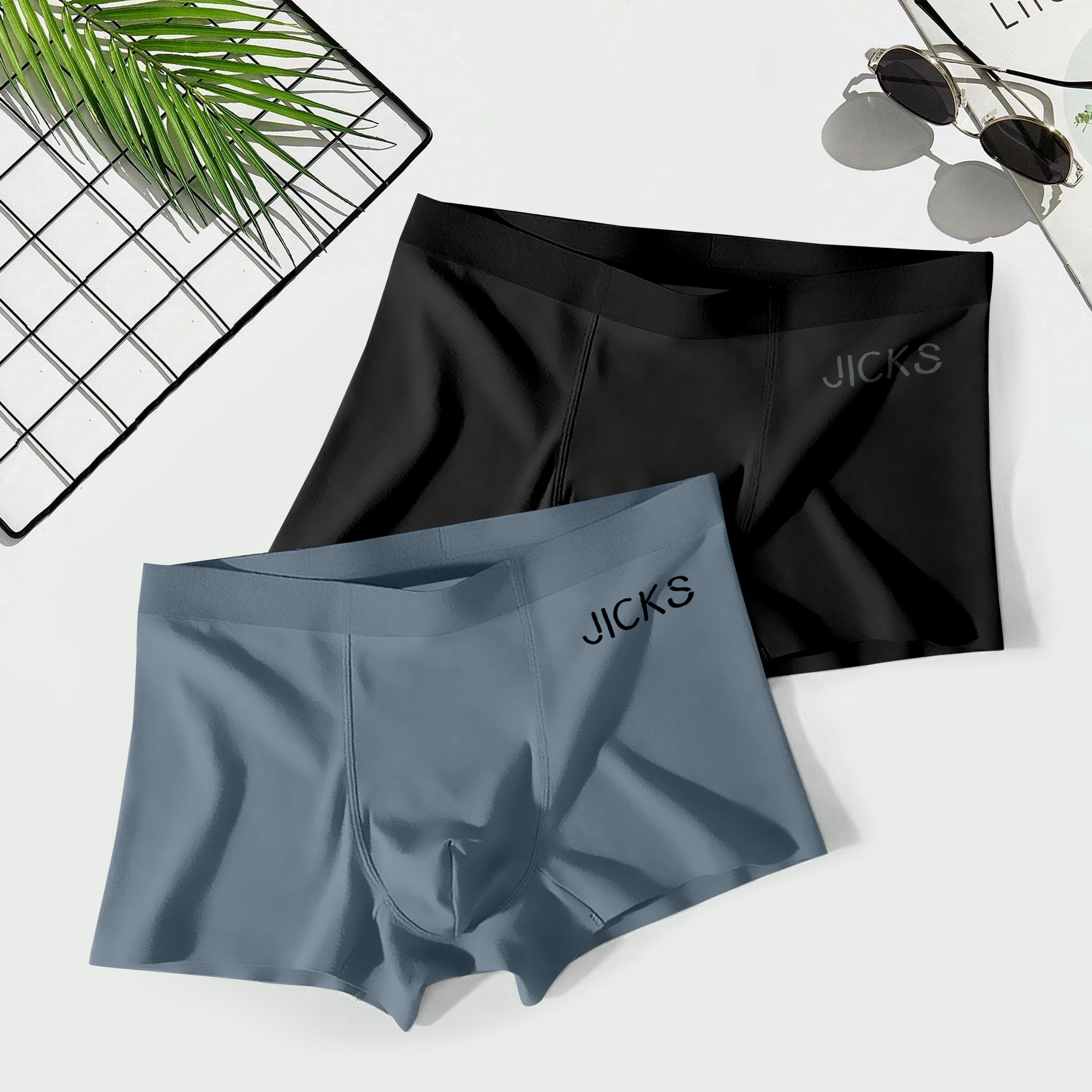 jicks Pack of 2 Solid Men Trunk-picture-19