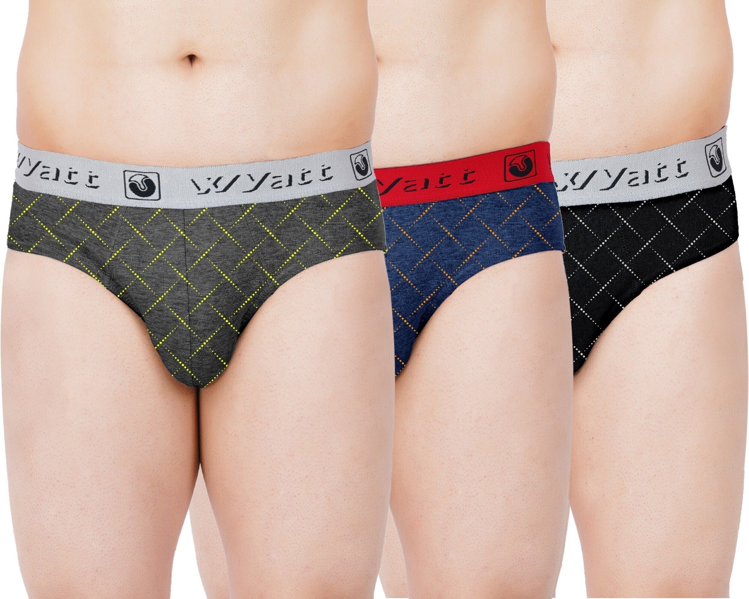 wyatt Pack of 3 Printed Men Brief-picture-21