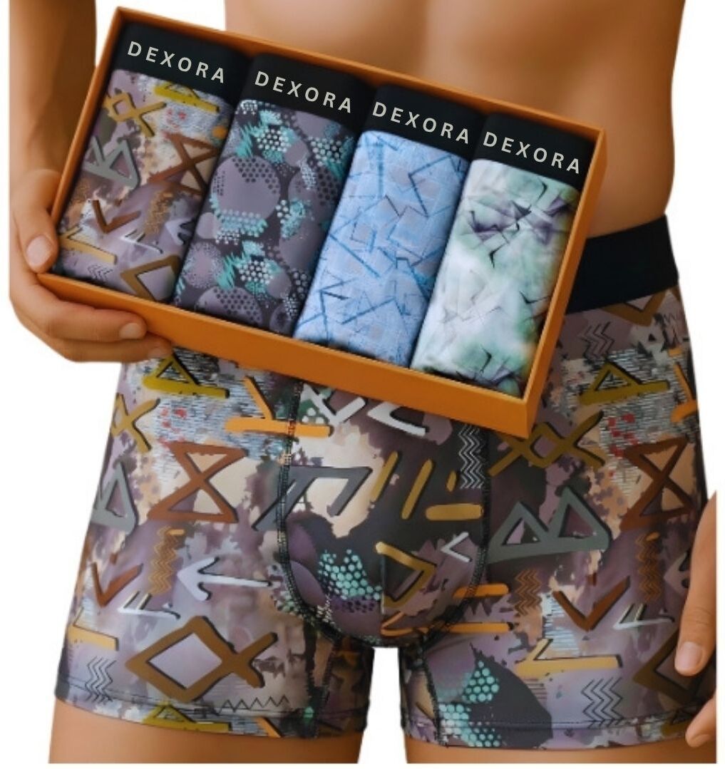 dexora Pack of 4 Printed Men Trunk-picture-30