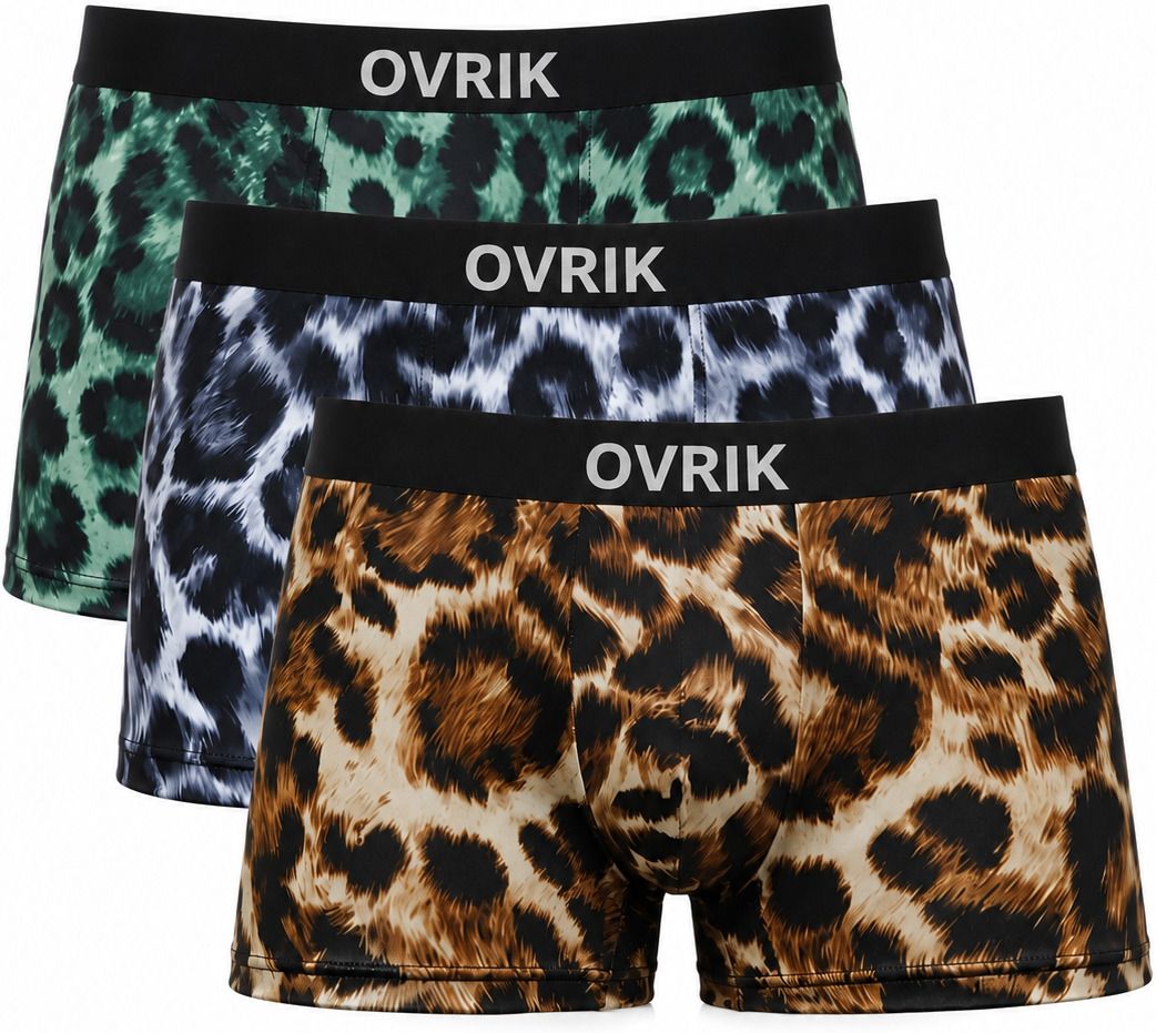 ovrik Pack of 3 Striped Men Trunk-picture-14