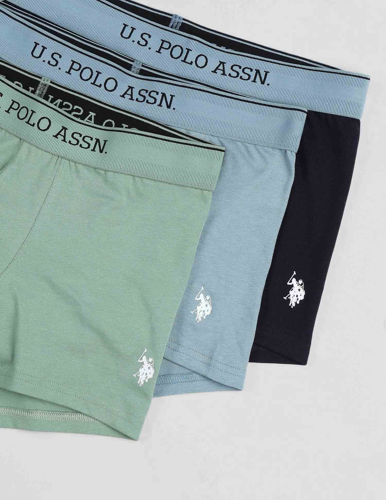 u.s. polo assn. Pack of 3 Solid Men Trunk-picture-13