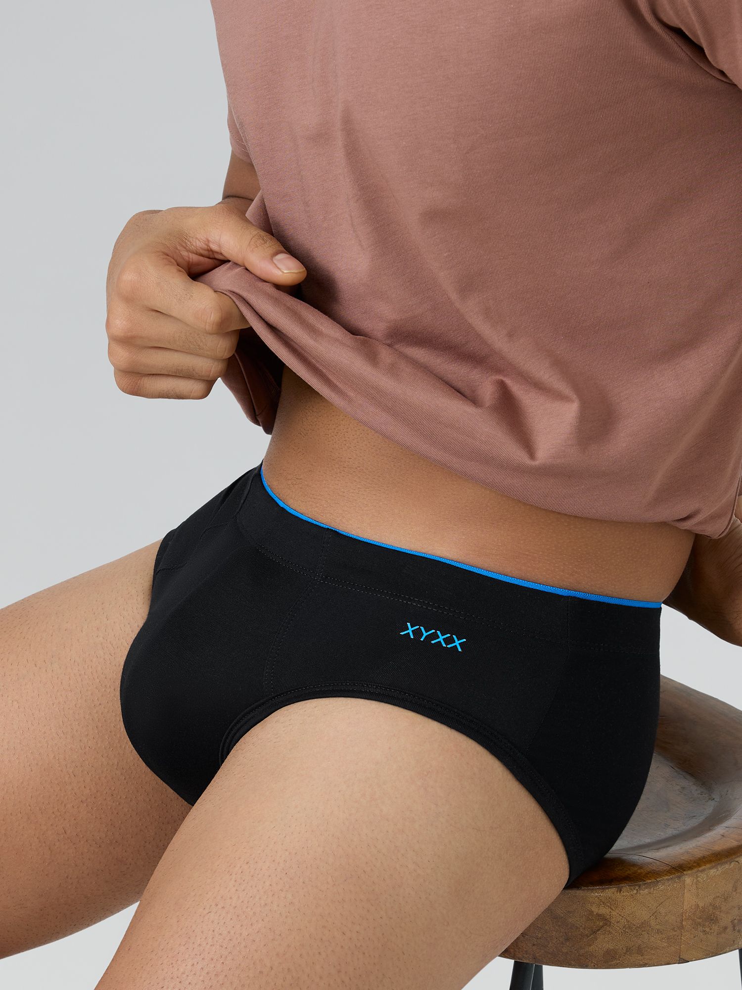 xyxx Uno Intellisoft Micro Modal Solid Men Brief-picture-25