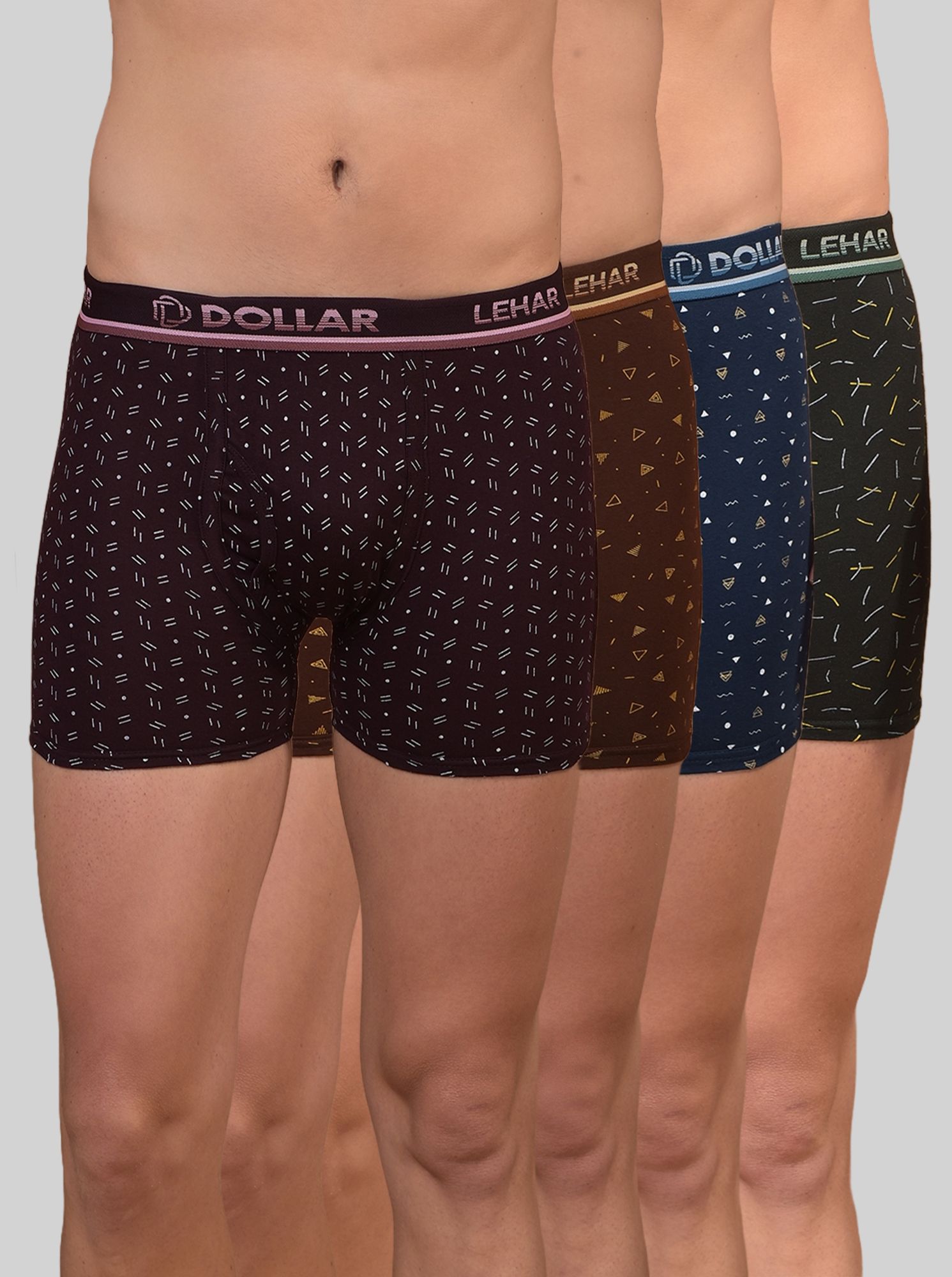 dollar Pack of 4 Printed Men Trunk-picture-23