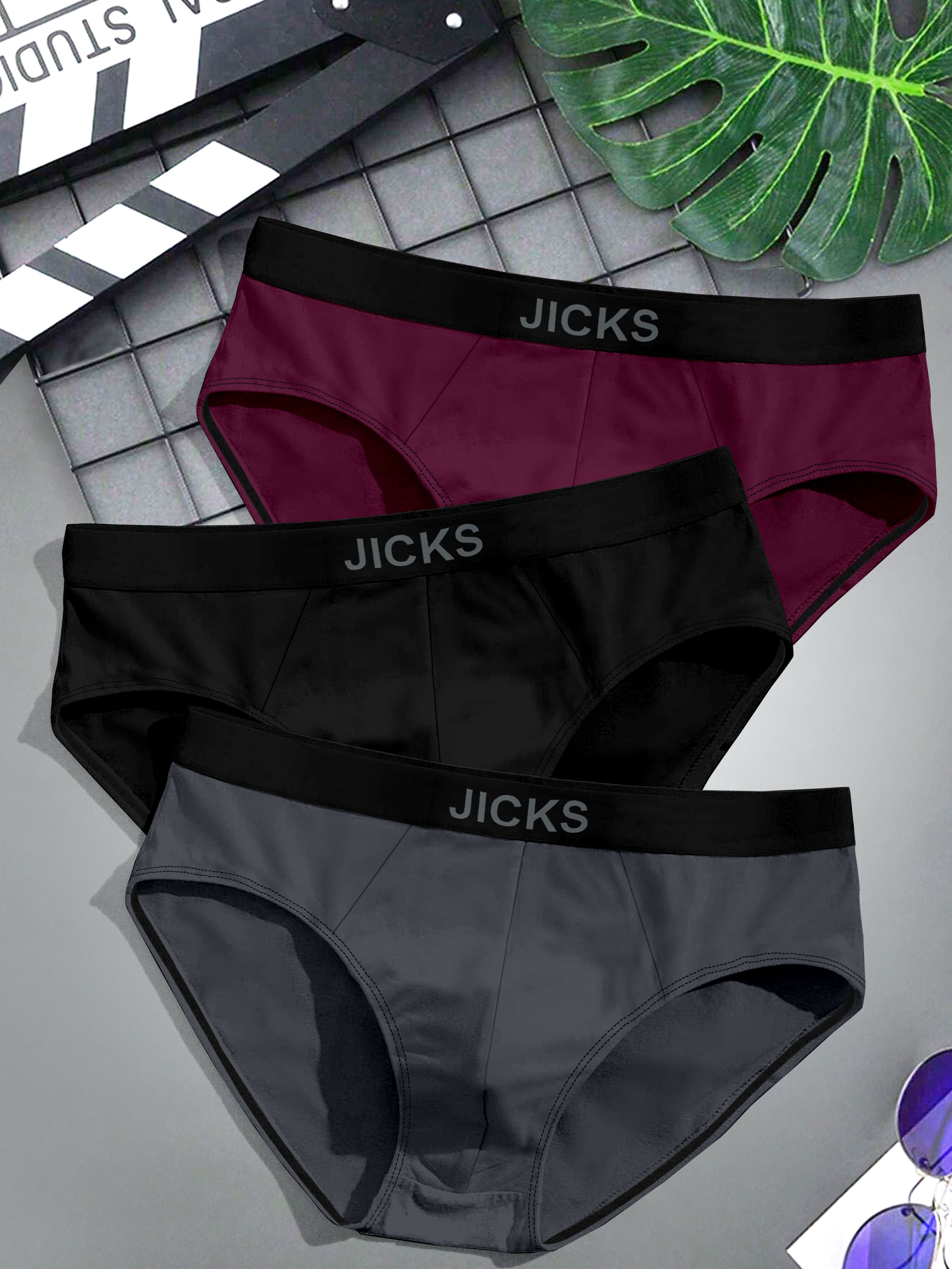 jicks Pack of 3 Men Brief-picture-10