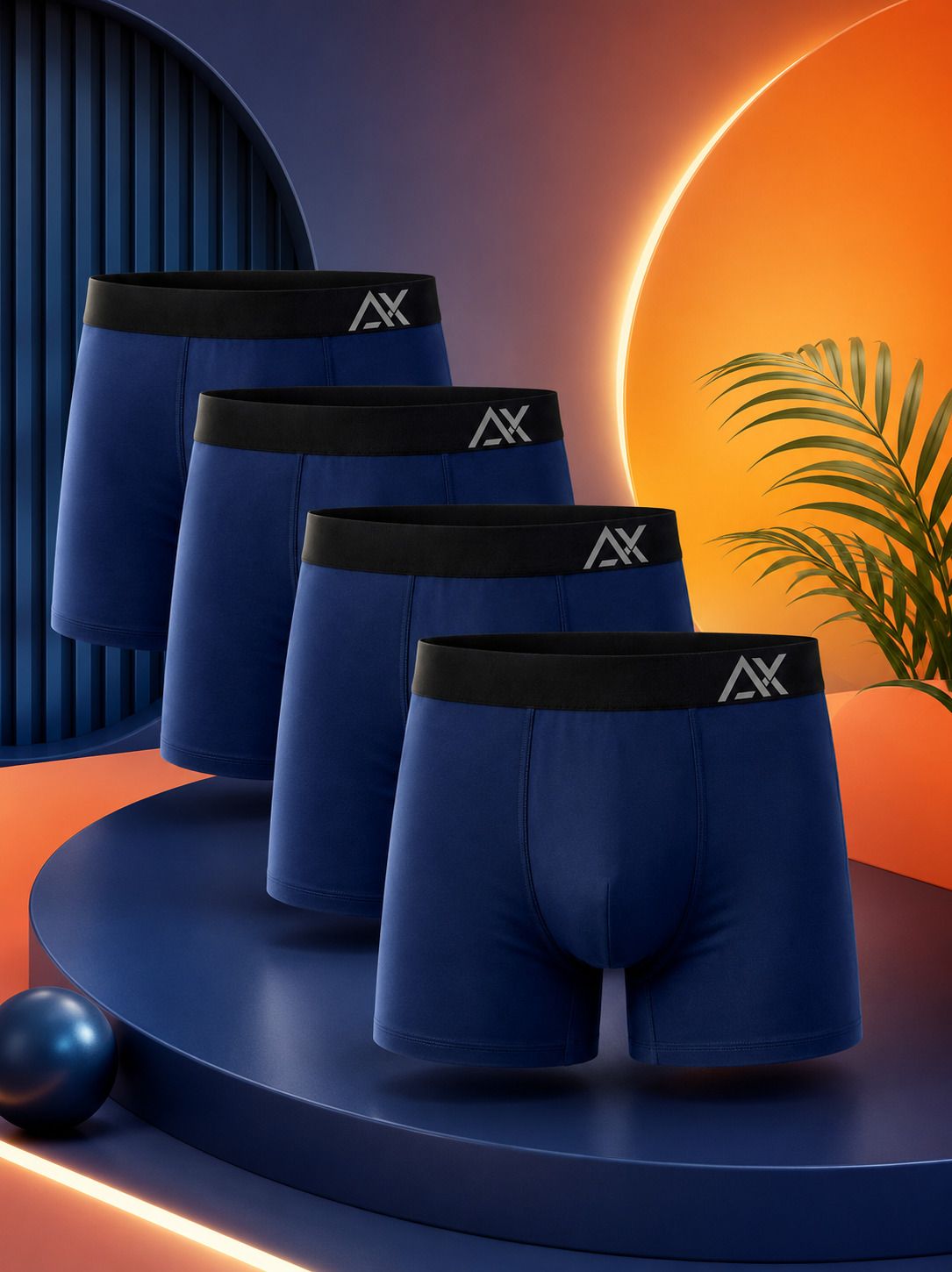 aaoxx Pack of 5 Solid Men Trunk-picture-24