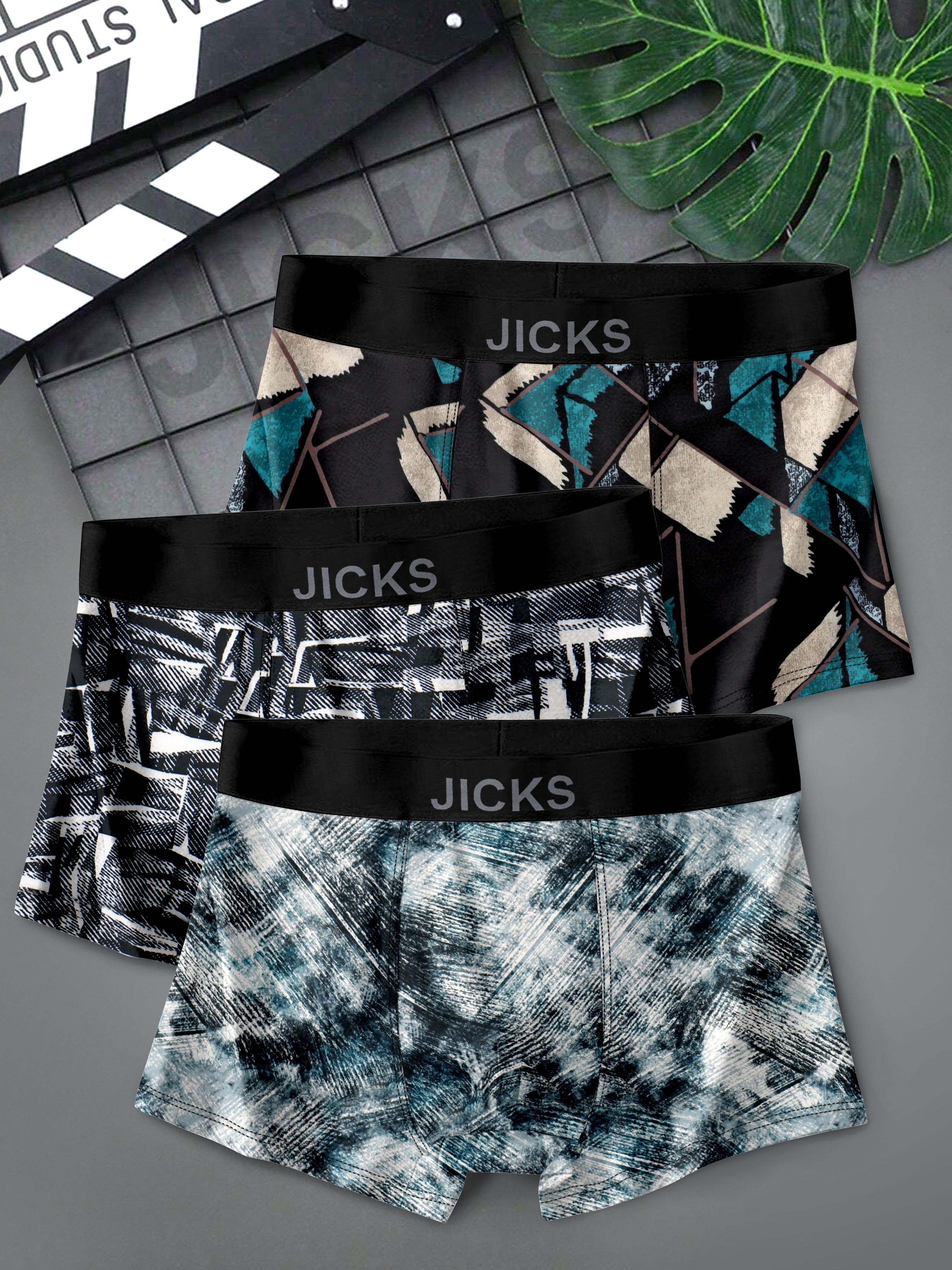 jicks Pack of 3 Men Trunk-picture-26