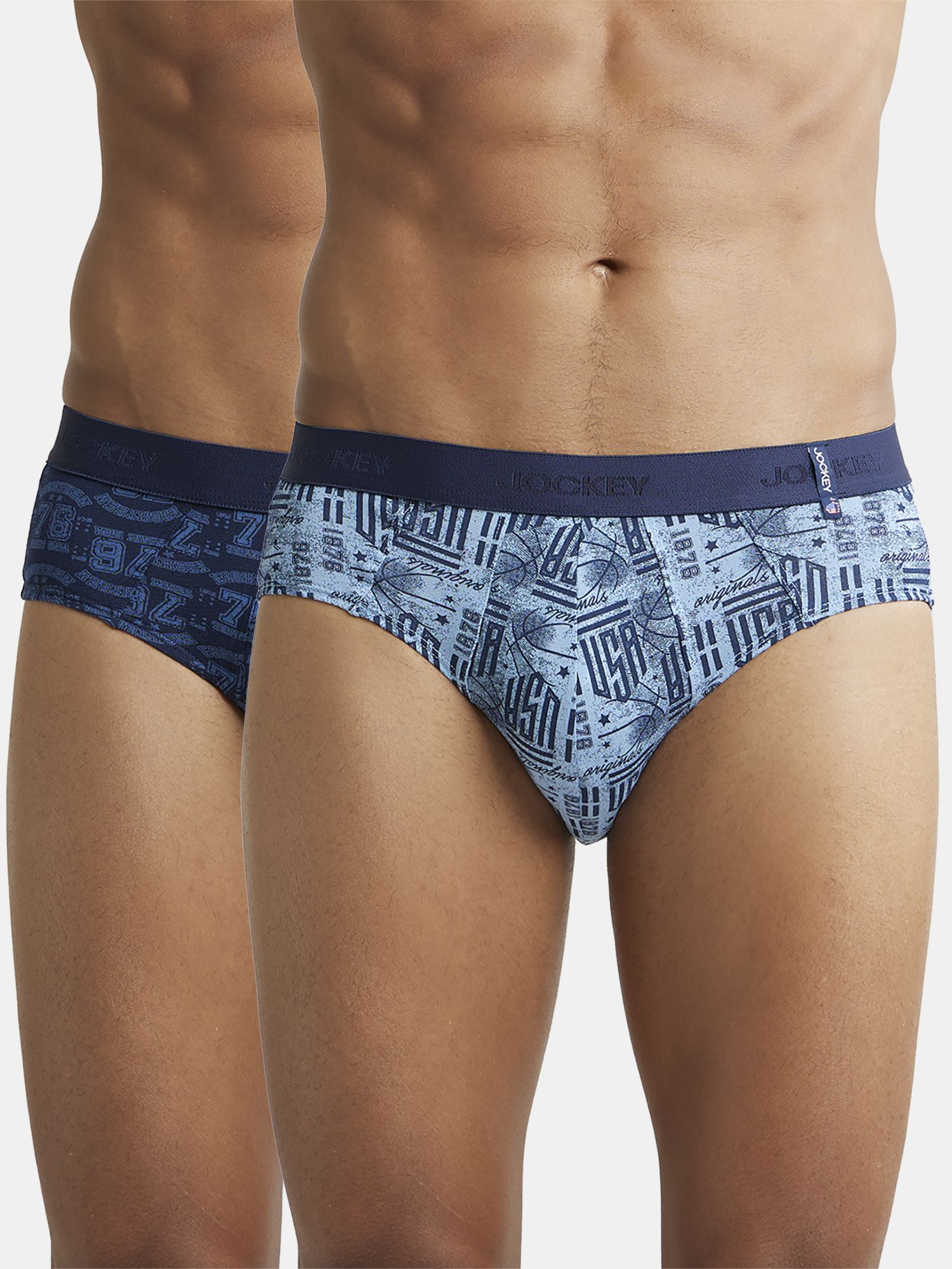 jockey Pack of 2 US52 Super Combed Cotton Printed Men Brief-picture-34