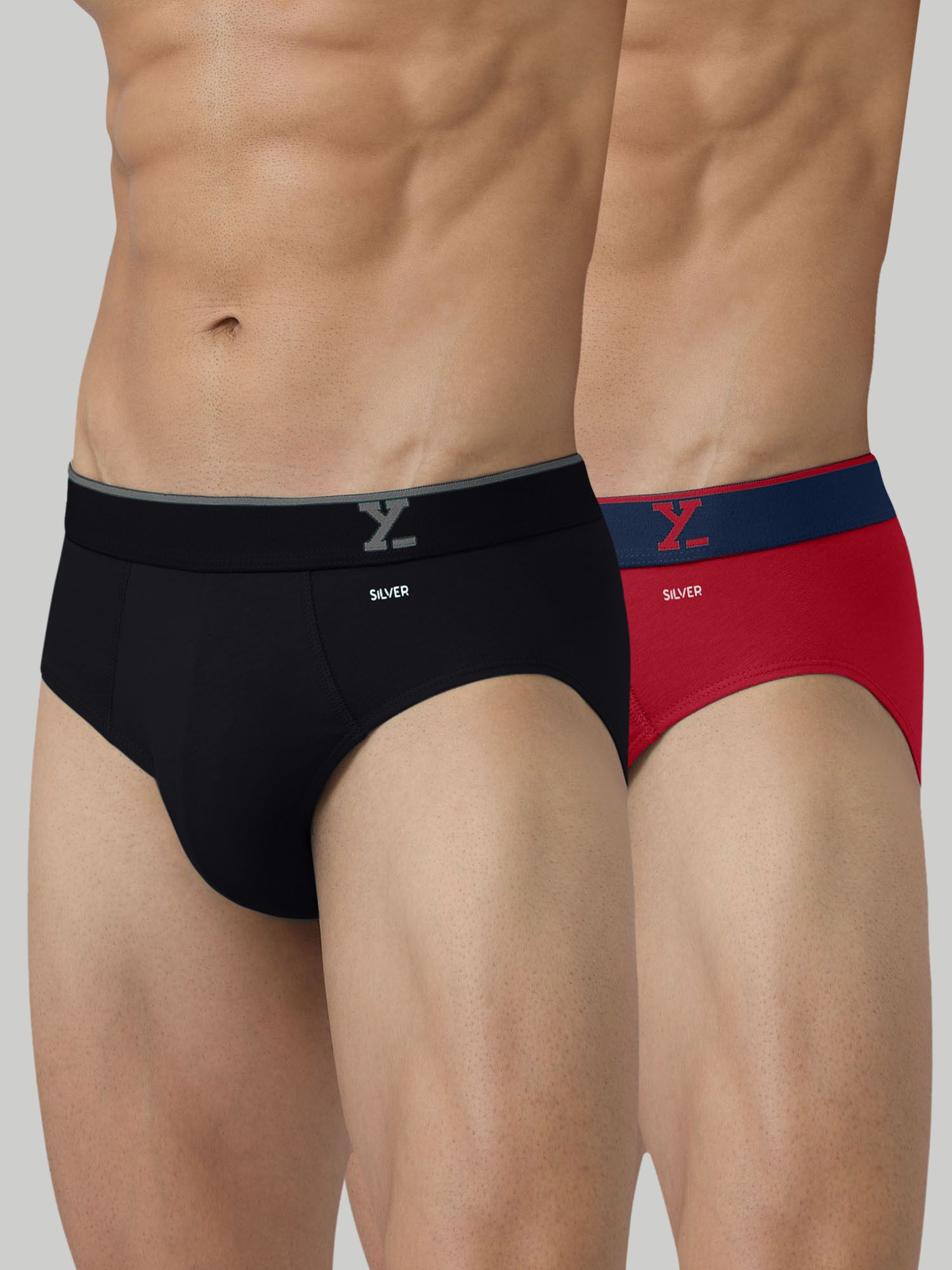 Pack of 2 Traq Anti-bacterial Odour-free cotton Solid Men Brief-image-8