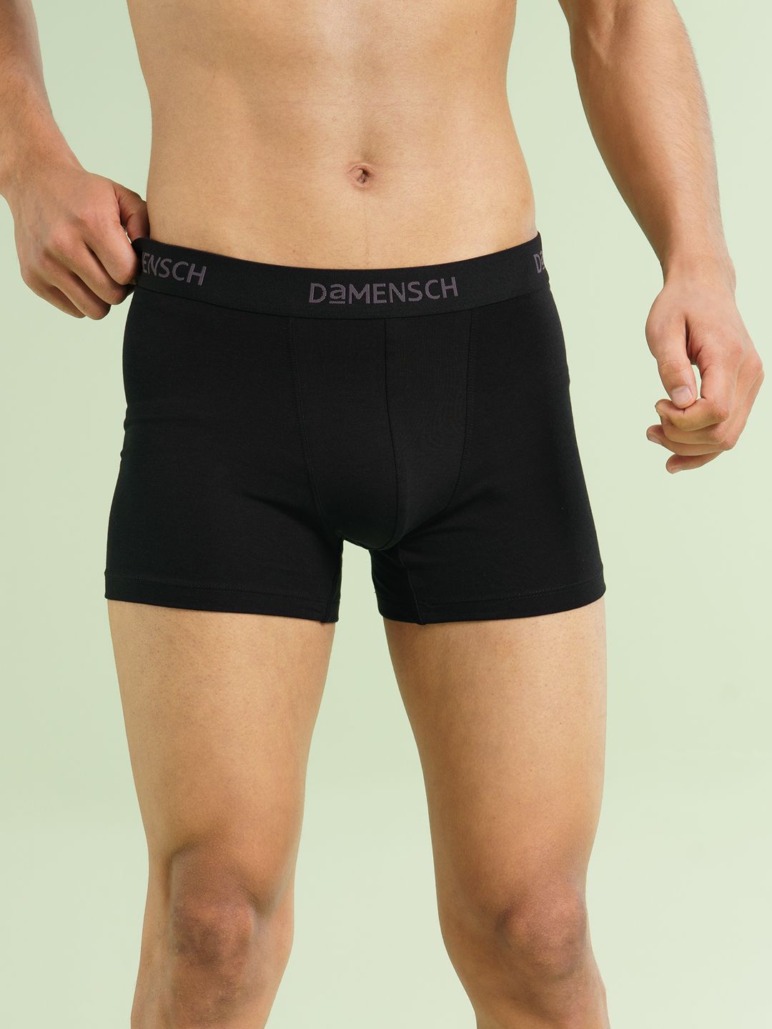 damensch Feel Mint Peppermint Finish Black Solid Men Trunk-picture-18