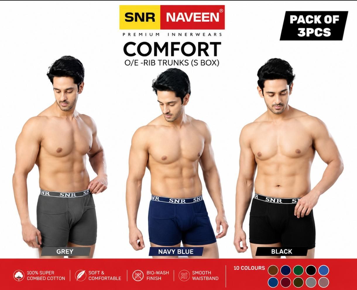 snr naveen Pack of 3 Men Trunk-picture-19