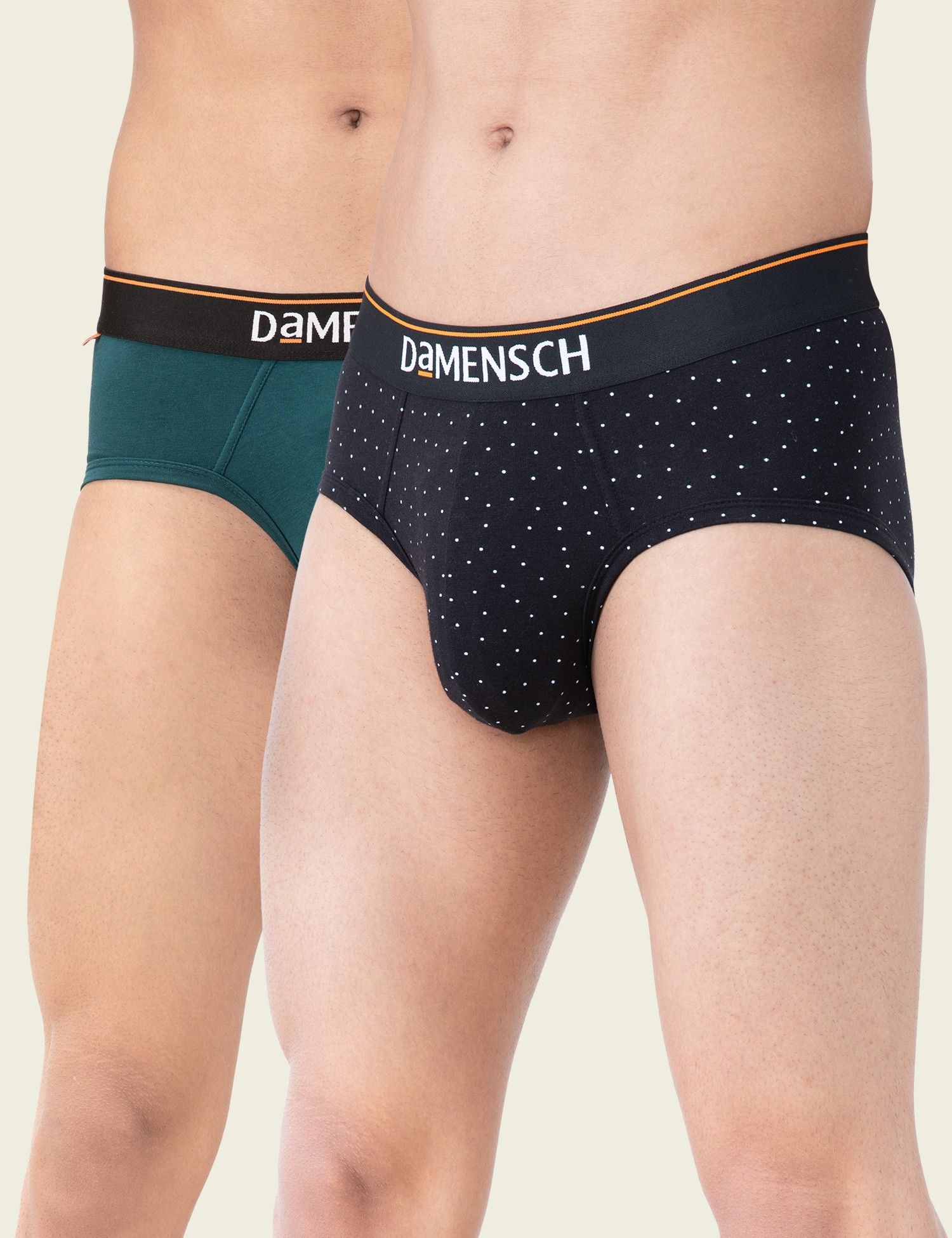Pack of 2 Deo-Cotton Deodorizing Anti-Bacterial Men Brief-image-4