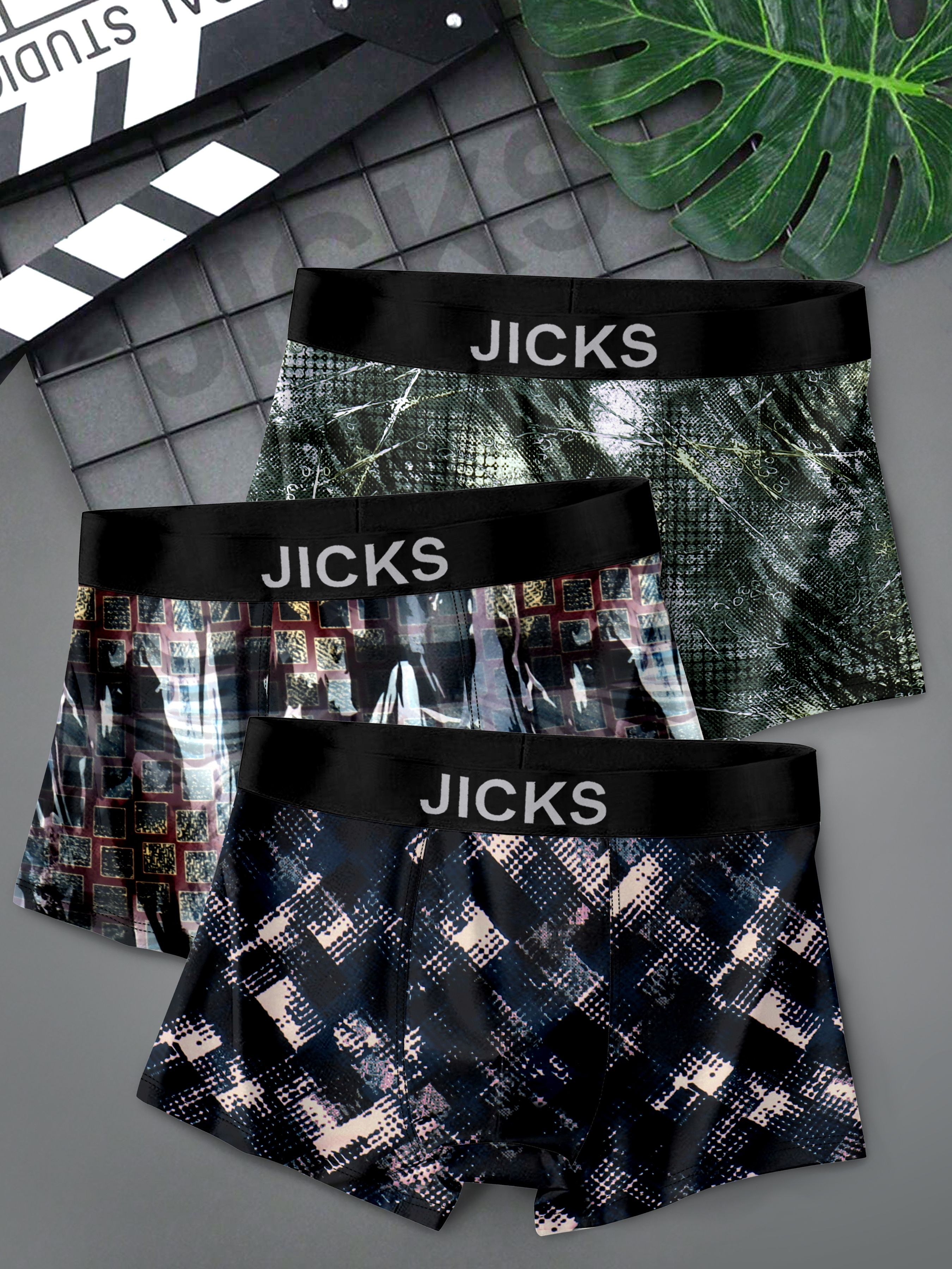 jicks Pack of 3 Printed Men Trunk-picture-35