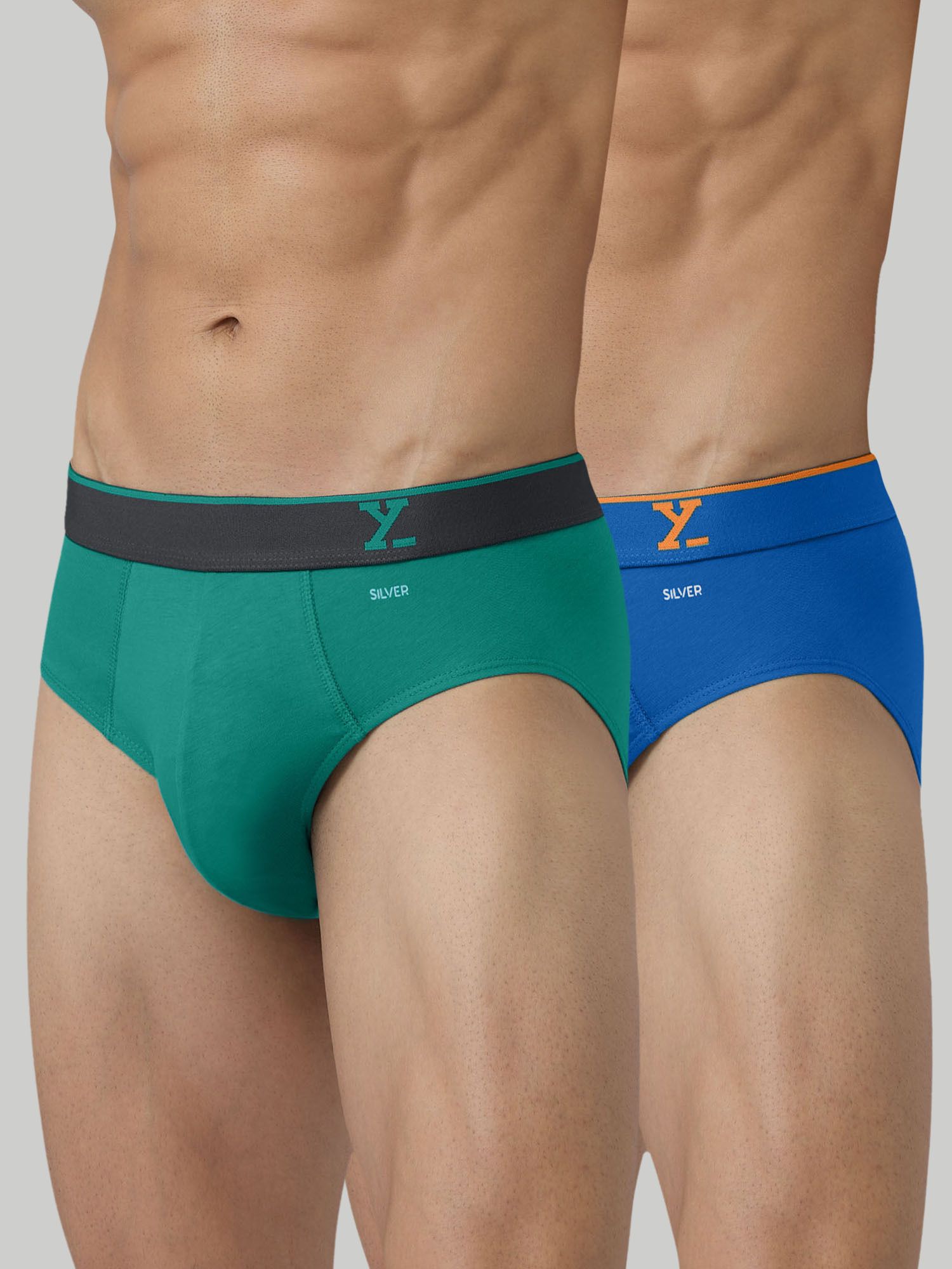 xyxx Pack of 2 Traq Anti-bacterial Odour-free cotton Solid Men Brief-picture-18