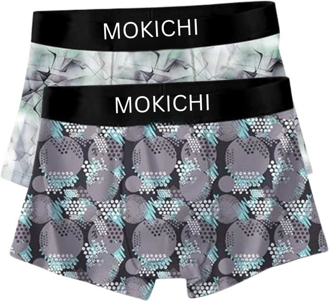 mokichi Pack of 2 Geometric Print Men Brief-picture-26
