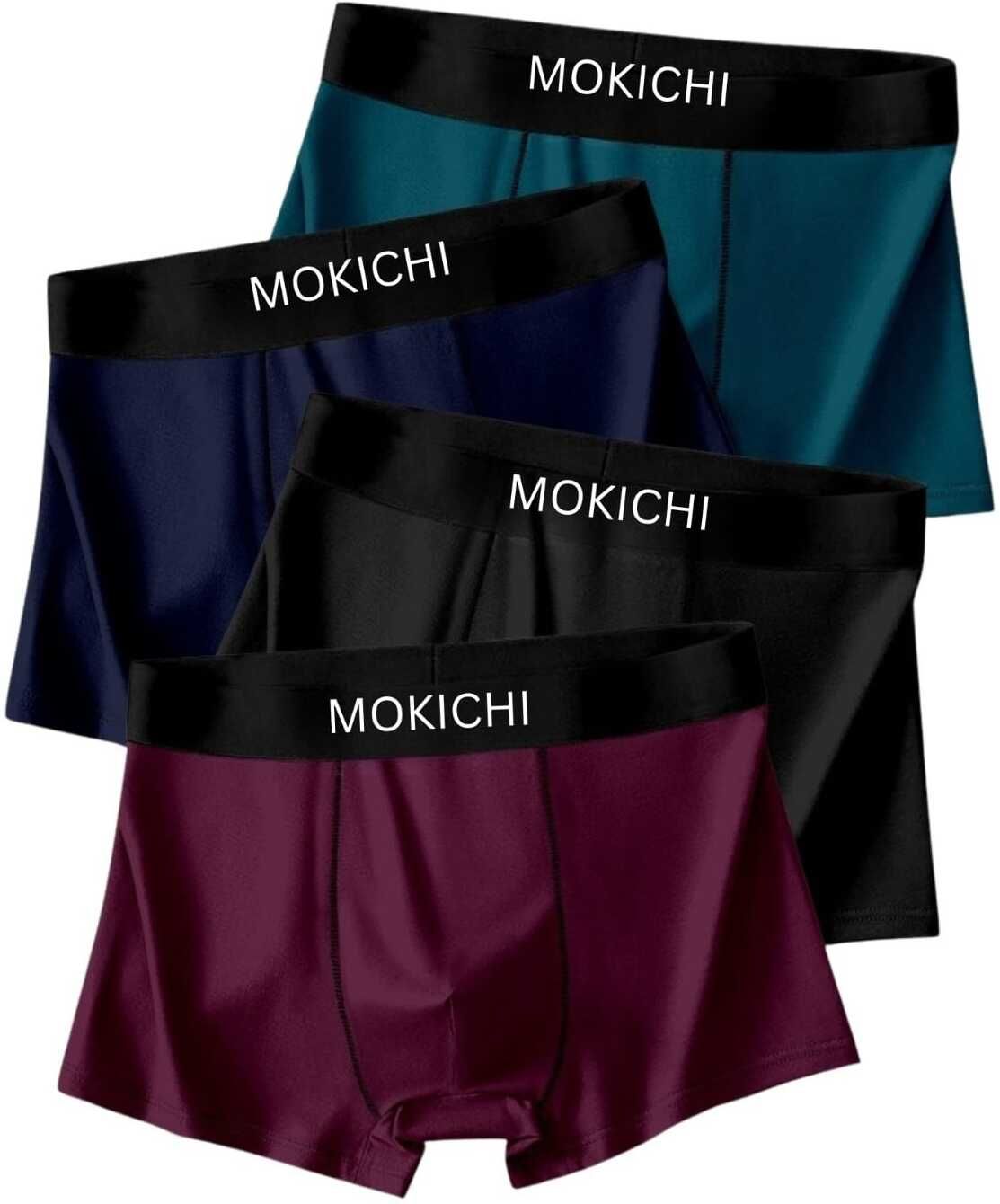 mokichi Pack of 4 Solid Men Brief-picture-12