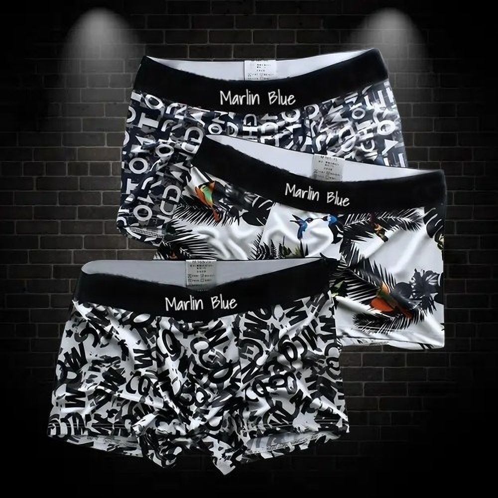 marlin blue Camouflage, Printed Men Brief-picture-9