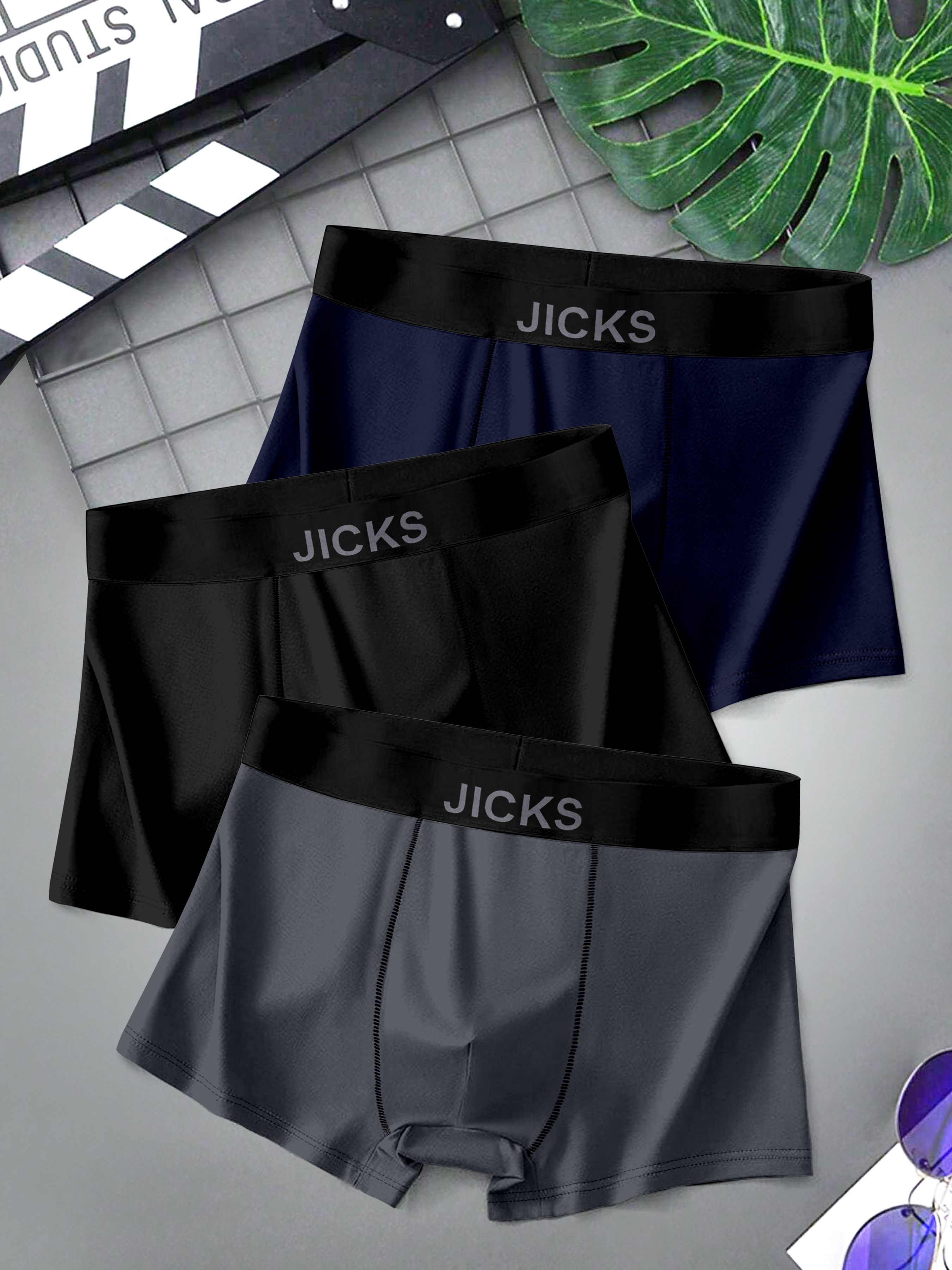 jicks Pack of 3 Printed Men Brief-picture-15