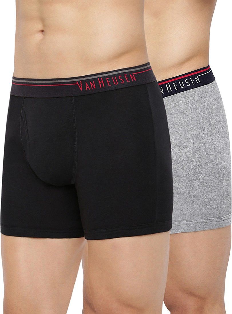 Pack of 2 Antibacterial And Colour Fresh Solid Men Trunk-image-47