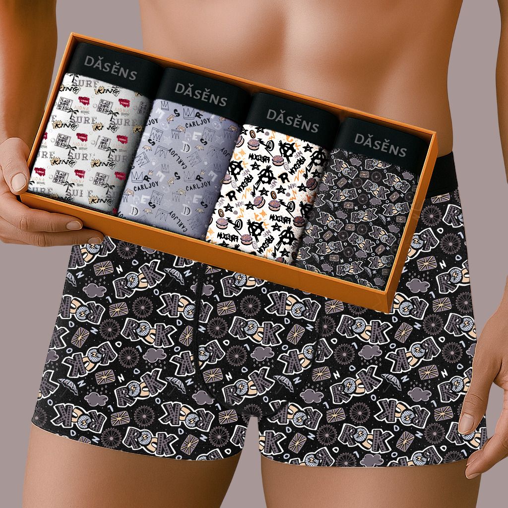 dasens Pack of 4 Men Brief-picture-15