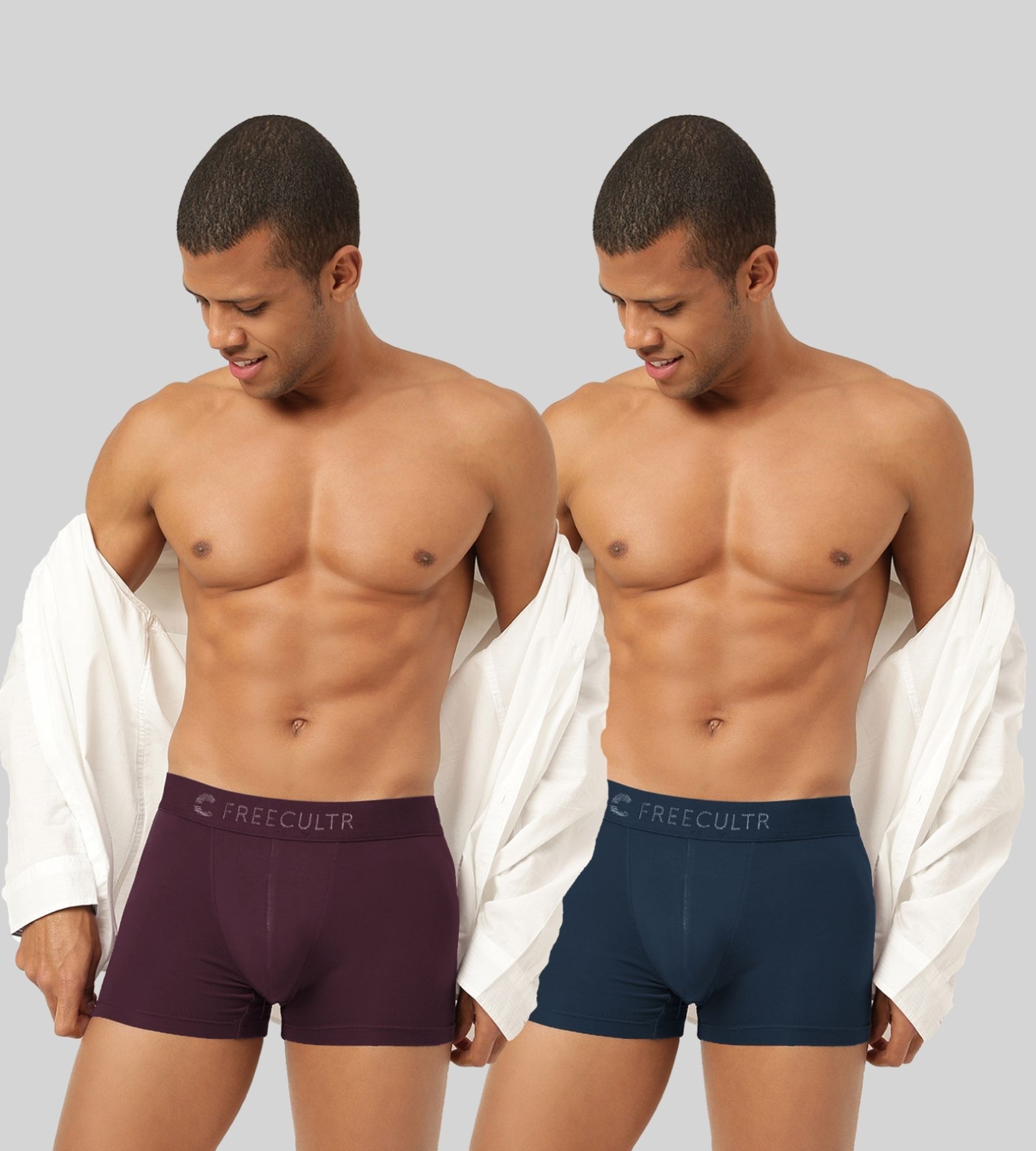 freecultr Pack of 2 Solid Men Trunk-picture-32