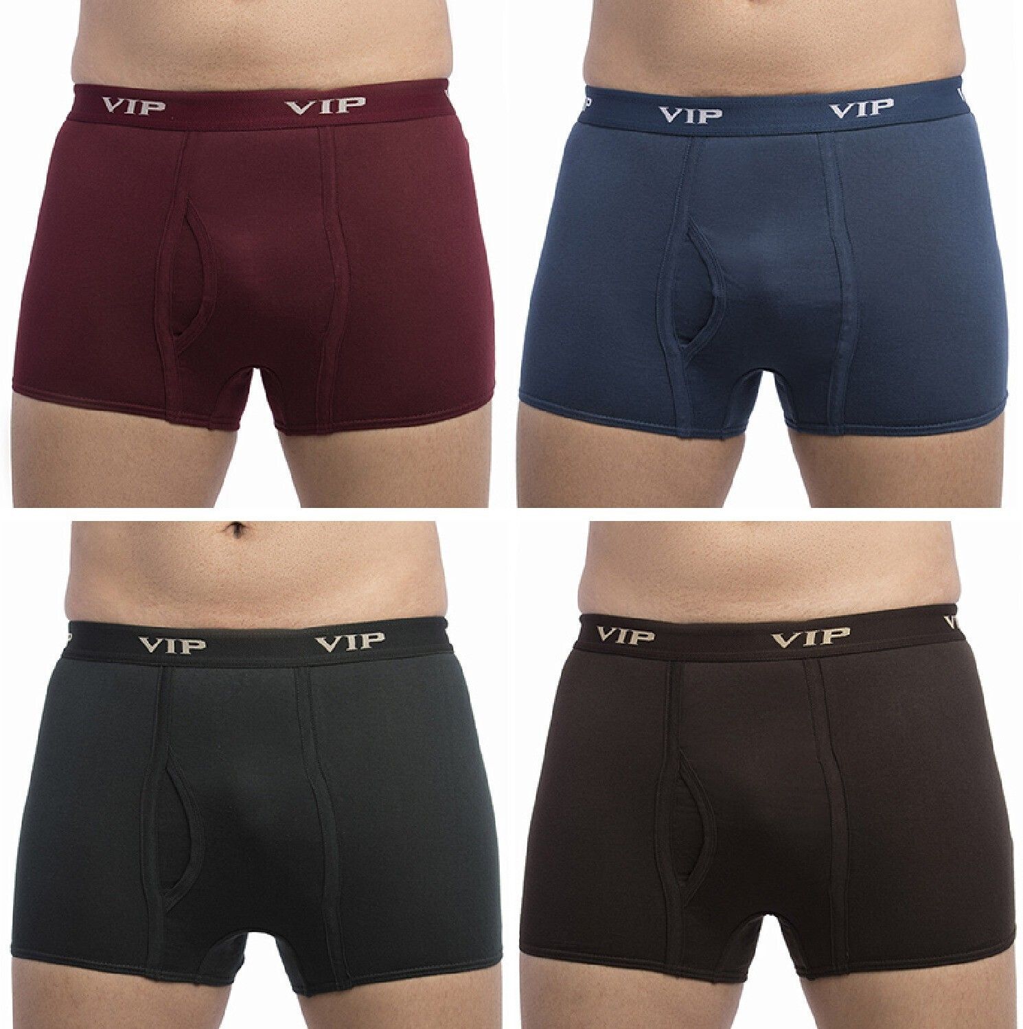 vip Pack of 3 Solid Men Trunk-picture-10