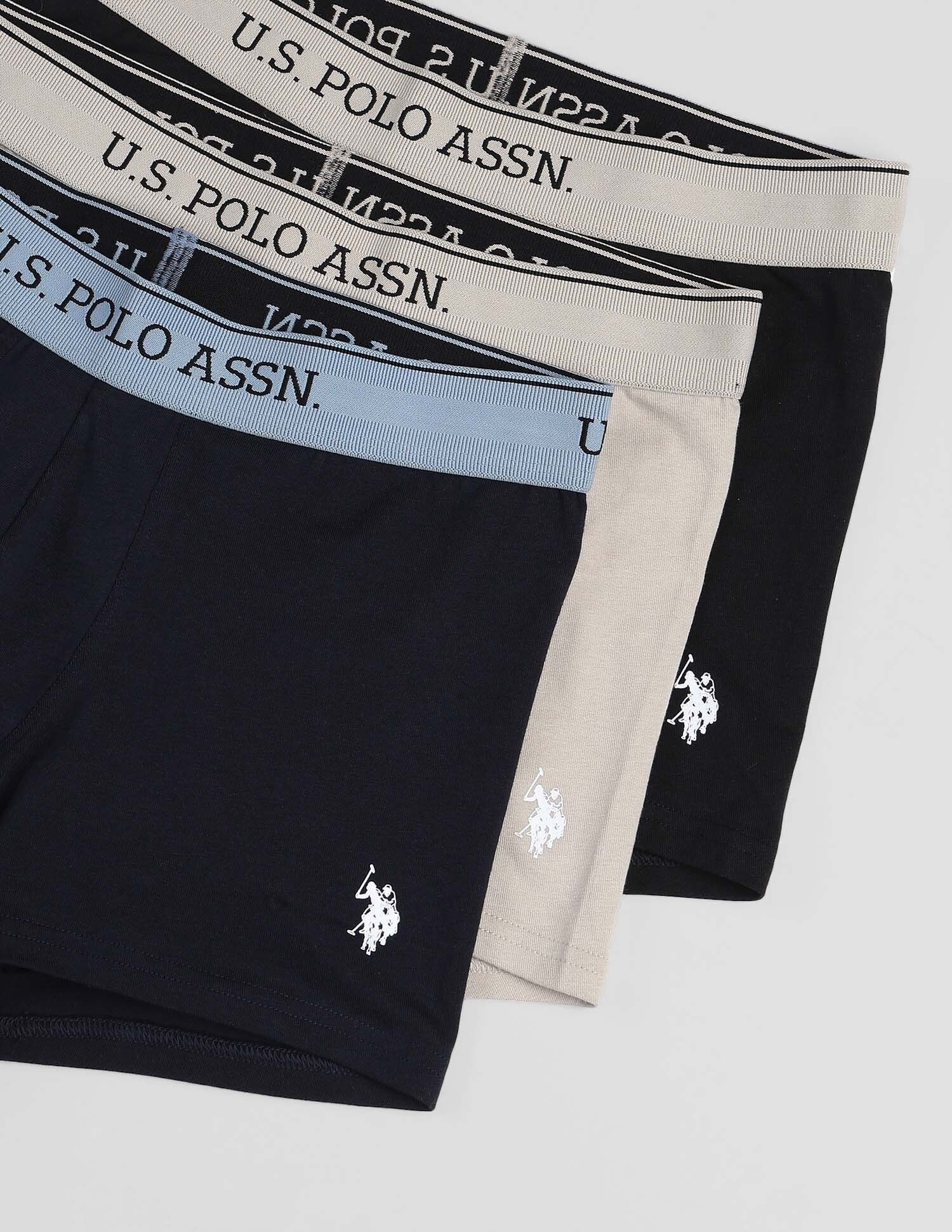 u.s. polo assn. Pack of 3 Solid Men Trunk-picture-13