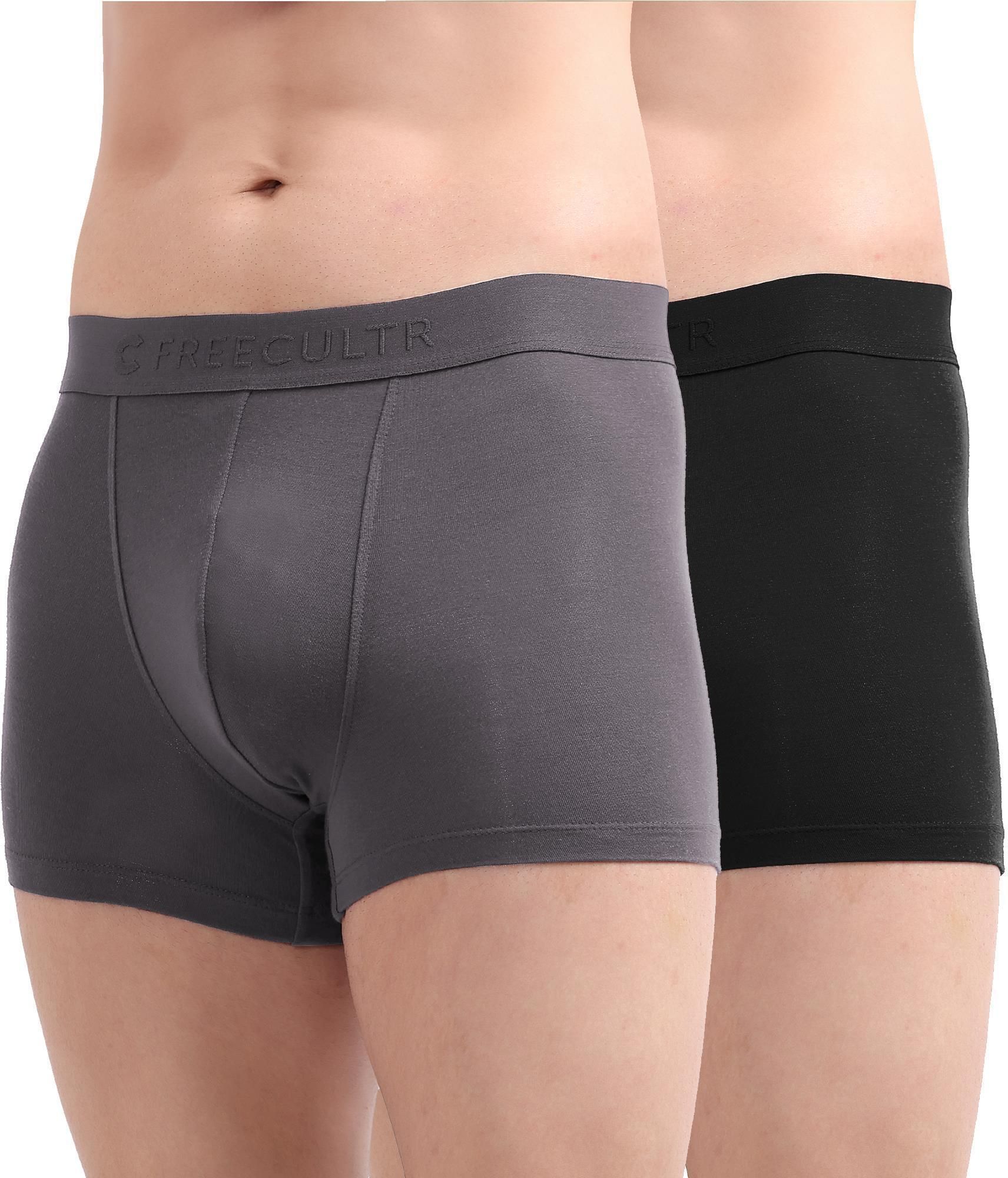 Pack of 2 Solid Men Trunk