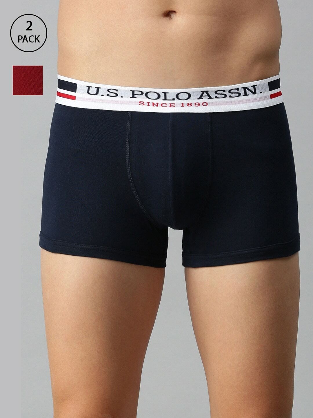 u.s. polo assn. Pack of 2 Solid Men Trunk-picture-25