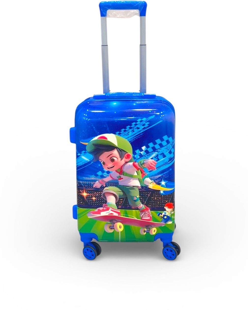 20 Inch Skateboard Boy print Suitcase trolley bag for boy's & Girls Medium Briefcase - For Boys & Girls