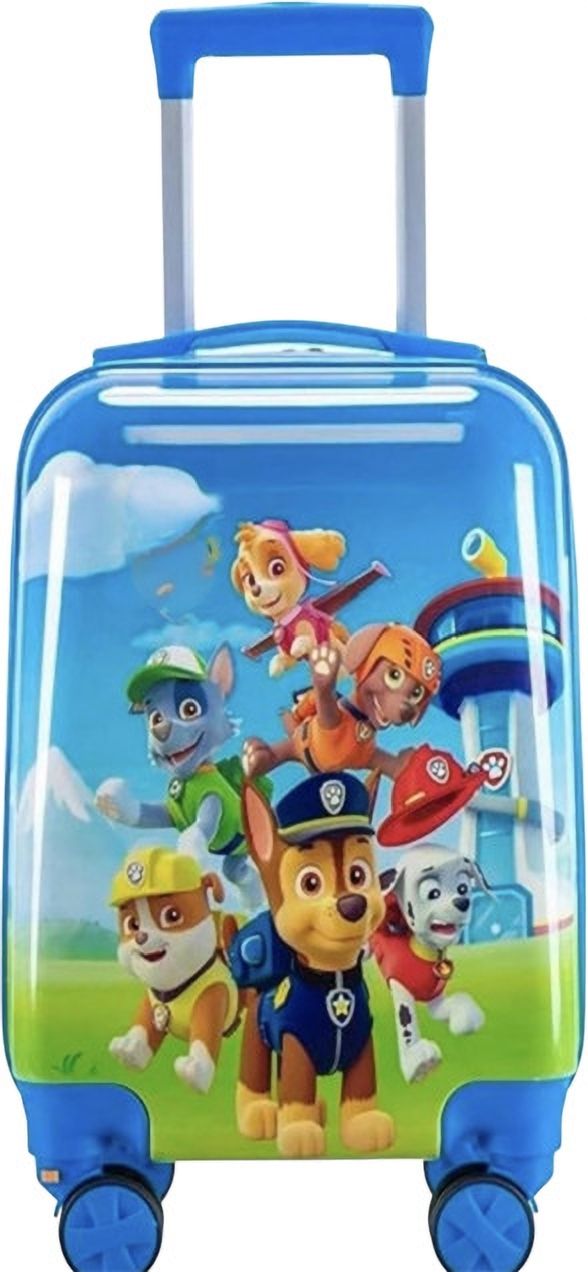 16 Inch Paw Patrol Suitcase trolley bag with Spinner Wheels for boy's & Girls Small Briefcase - For Boys & Girls