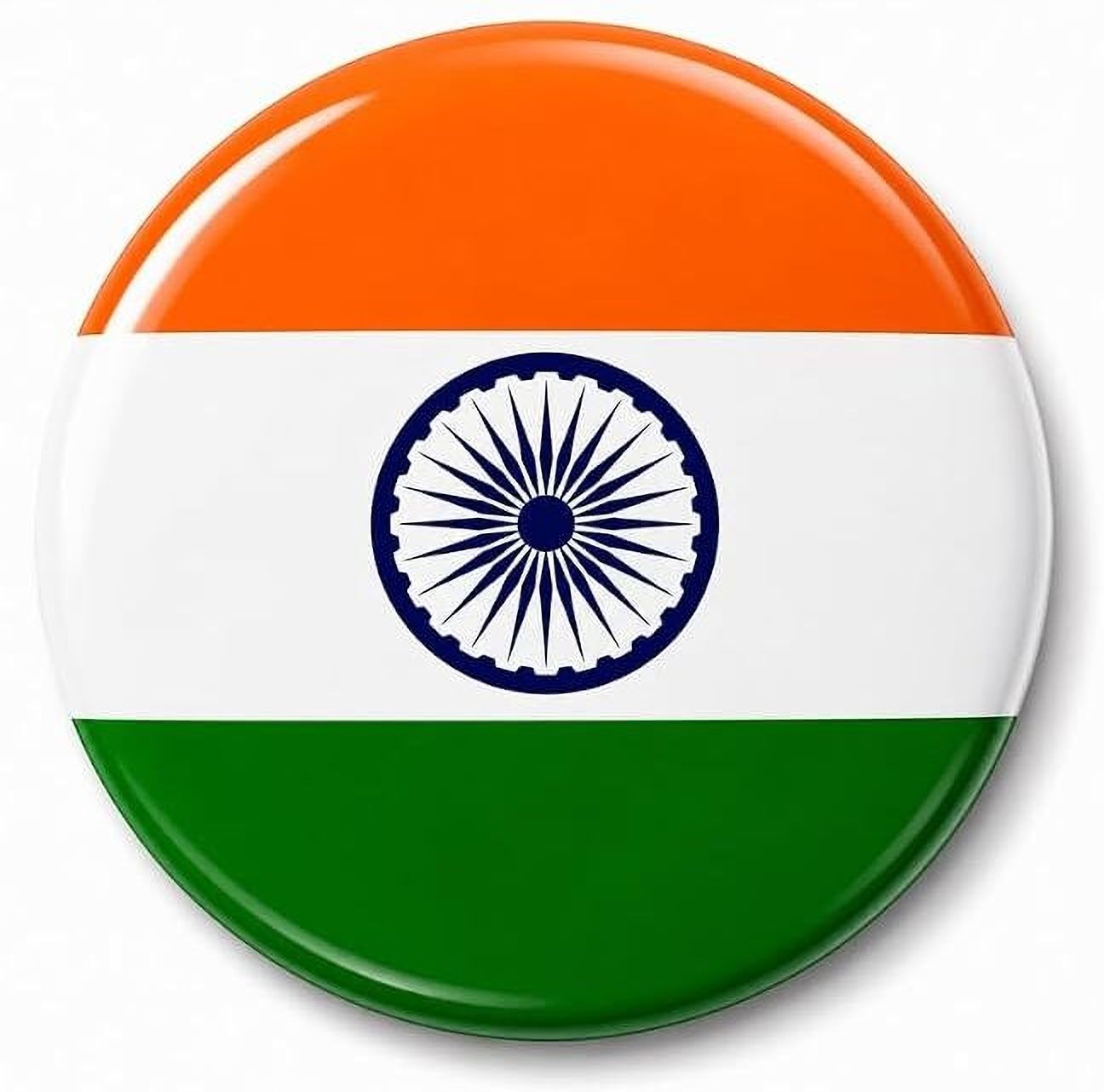 Truebond Flag Pin Badge Celebration with Independence & Republic Day For School Function Brooch-image-48