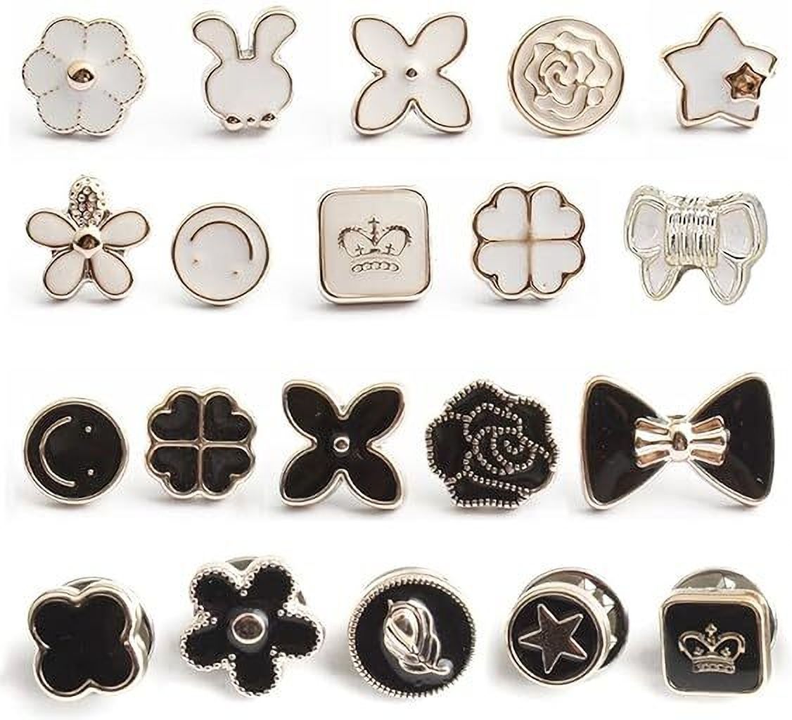 HSHGOLDISTORE Metal Cufflink & Tie Pin Set