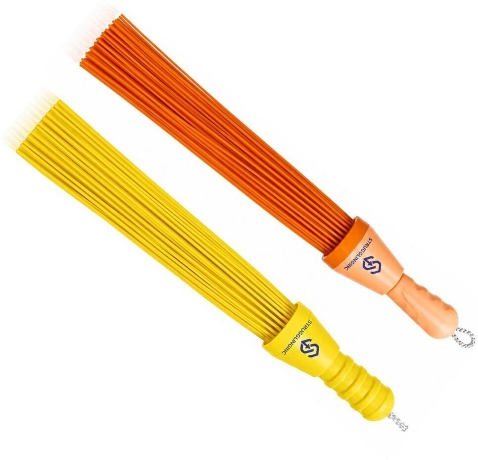 strugglinginc plastic broom for bed dusting SET-2 Plastic Wet and Dry Broom-picture-28