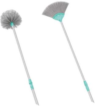gobhi and jala brush for cleaning spidernet cobweb window and ceiling area Nylon, Plastic Wet and Dry Broom-image-46