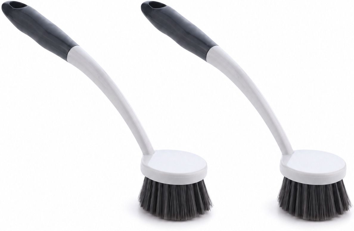 max senso Kitchen Sink & Wash Basin Cleaning Brush|Long Handle Brush with Firm Bristles Plastic Wet and Dry Brush-picture-28