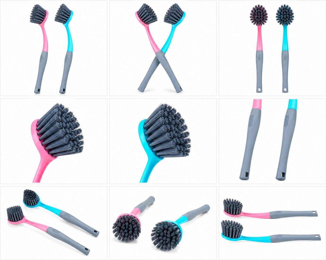 Premium Sink/Basin Brush Plastic Wet and Dry Brush-image-3
