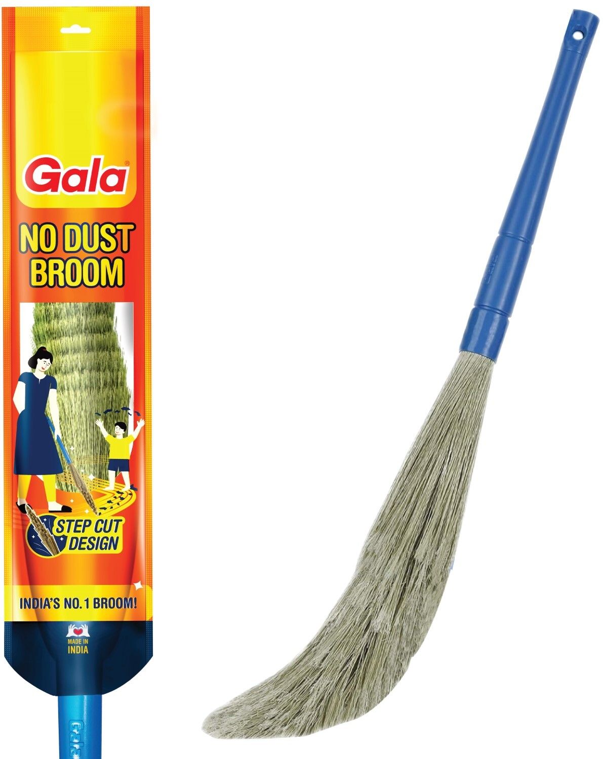 No Dust Plastic Dry Broom