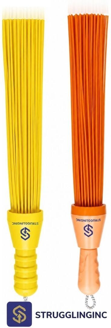 strugglinginc SET-2 plastic broom for bathroom Plastic Wet and Dry Broom-picture-34