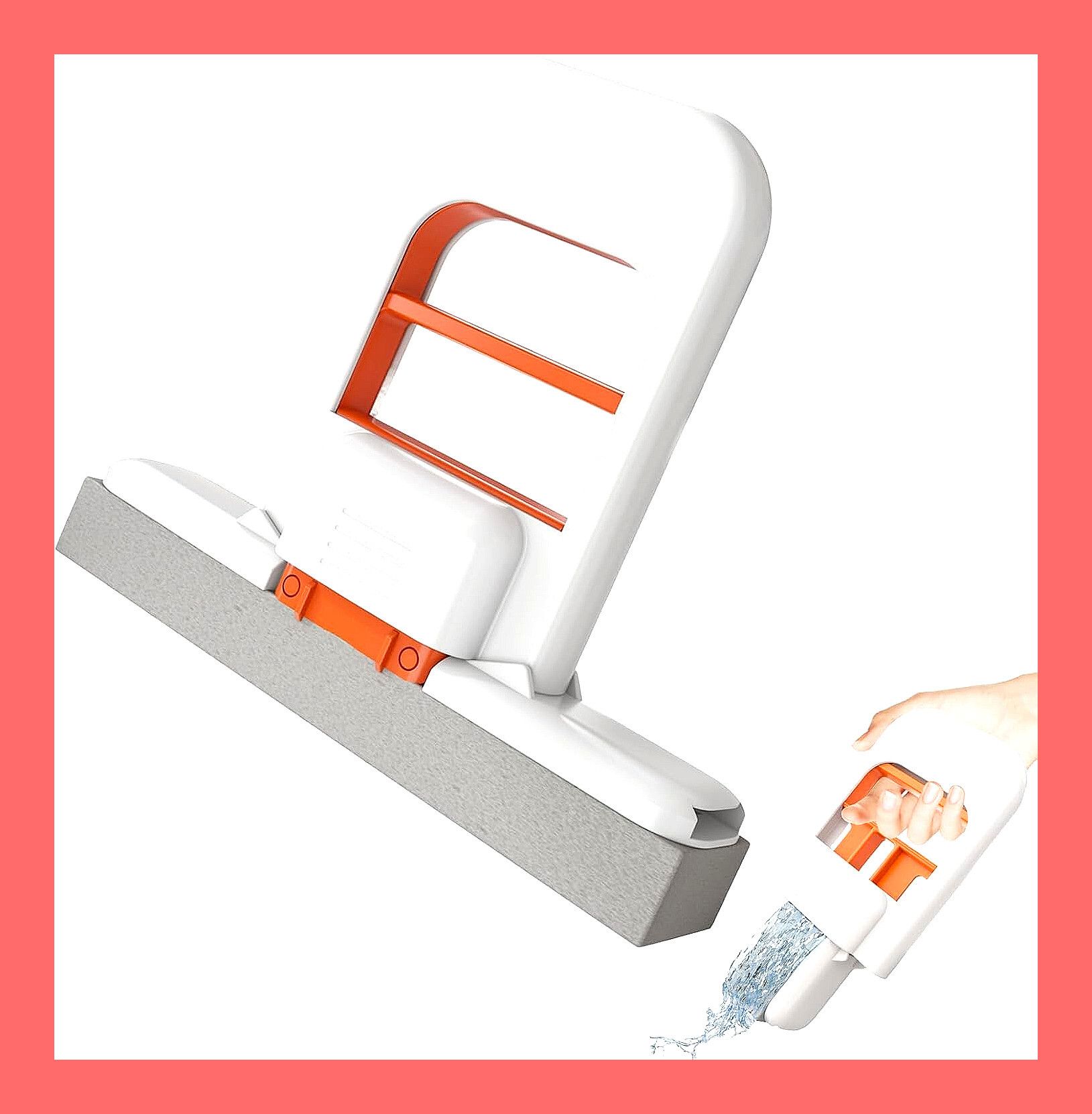 shoper zone Foldable Compact Mini Mop Sponge Wet and Dry Brush-picture-23