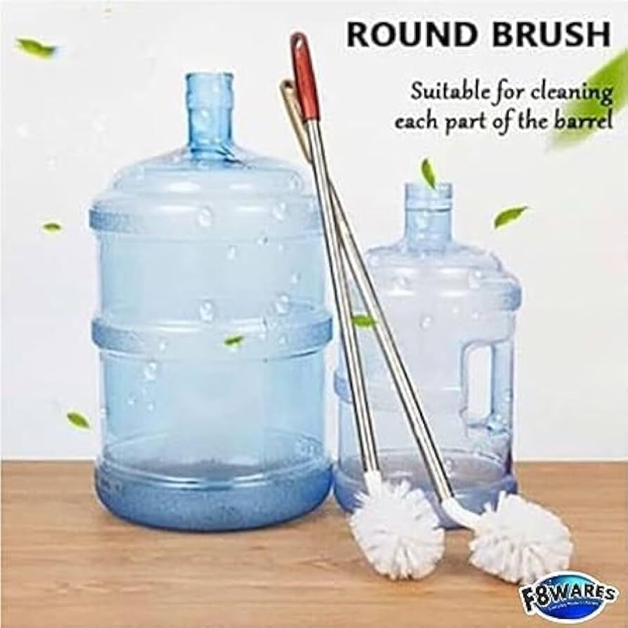 20 L Can & Container Cleaning Brush With 360 Degree Rotating Handle 1pc Plastic Wet and Dry Brush-image-5