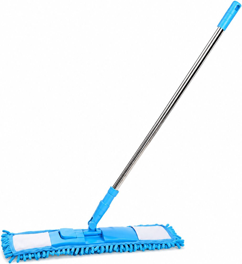 Multi-Purpose Microfiber Flat Mop for Dry & Wet Cleaning, 360 Degree Rotating Microfibre Wet and Dry Brush-image-44