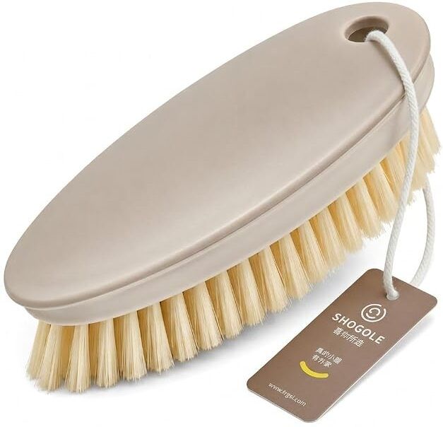 mahalaxmibasale Clothes Cleaning Brush with Soft Bristles Heavy Duty Laundry Scrub Nylon Dry Brush-picture-16
