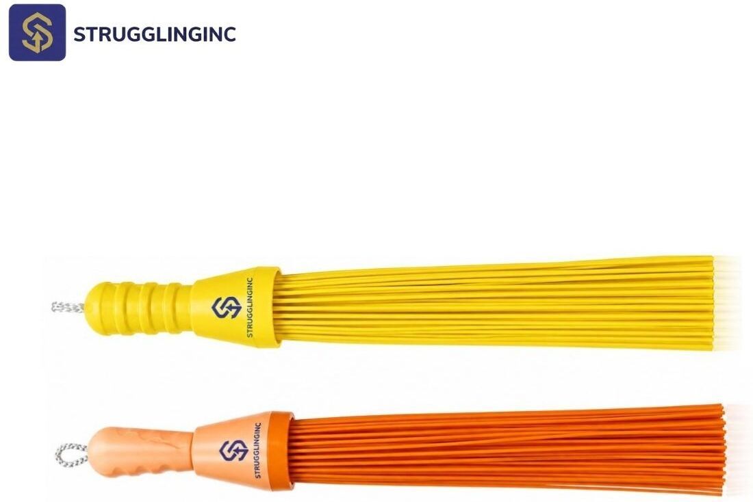 strugglinginc plastic kharata I Jhadu broom for bathroom long SET-2 Plastic Wet and Dry Broom-picture-19