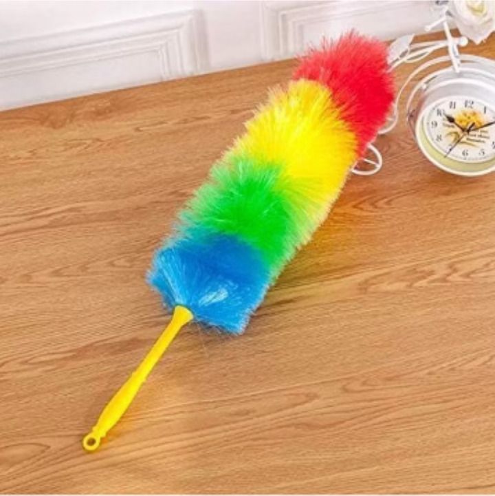 Microfiber Duster for Home & Car Cleaning | Soft Feather Dust Cleaner Brush Microfibre Wet and Dry Brush-image-48