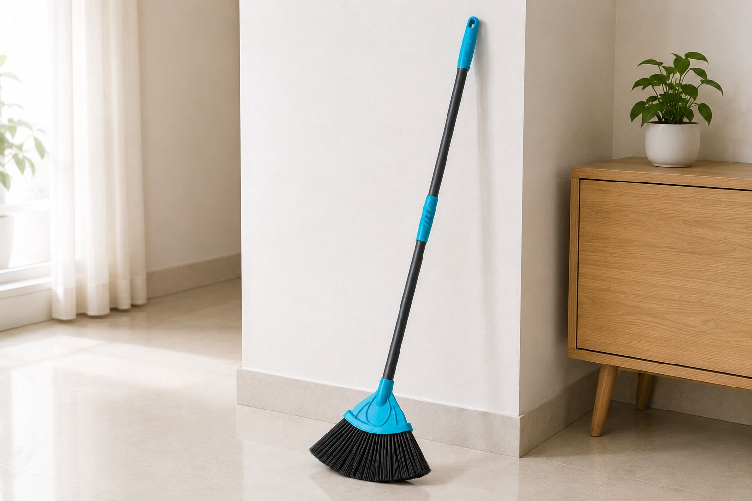 gaba C.Green_Cobweb Duster Jala Brush for Ceiling Wall Window Cleaning(1) Polypropylene, Nylon Wet and Dry Brush-picture-43