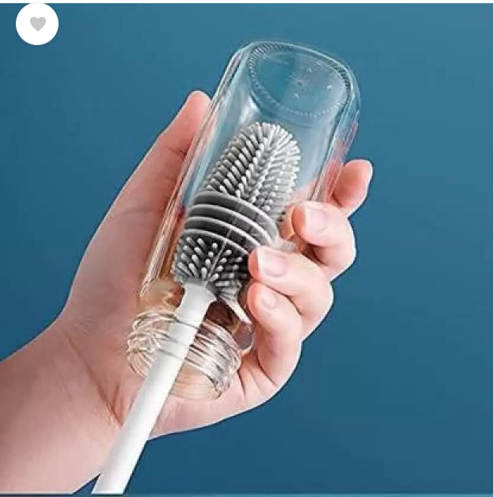 aseos Reusable Bottle Cleaner Brush for Glass and Plastic Bottles-picture-43