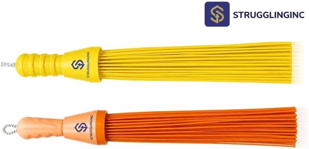strugglinginc plastic kharata I Jhadu broom SET-2 Plastic Wet and Dry Broom-picture-37
